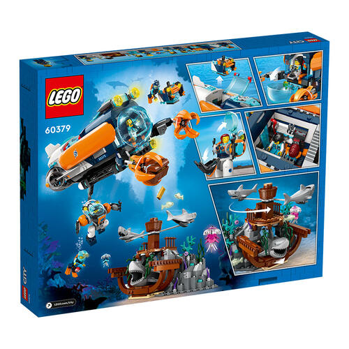 LEGO樂高城市系列 深海探險潛水艇 60379