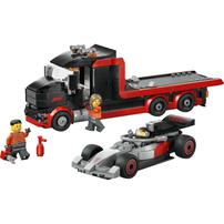 LEGO樂高城市系列 F1 展示用貨車與 Audi F1 賽車 60493