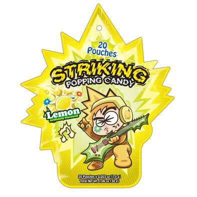 Striking索勁 爆炸糖 - 檸檬味