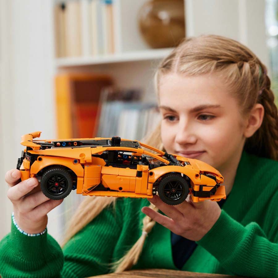 Lego bugatti orange deals