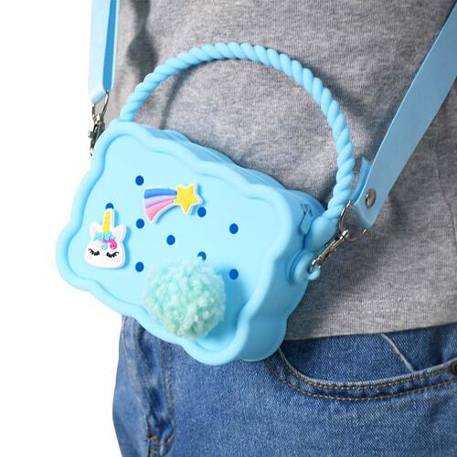 playpop Sky Blue Mini Silicone Bag