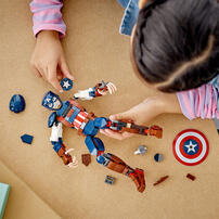 LEGO樂高漫威超級英雄系列 Captain America Construction Figure 76258