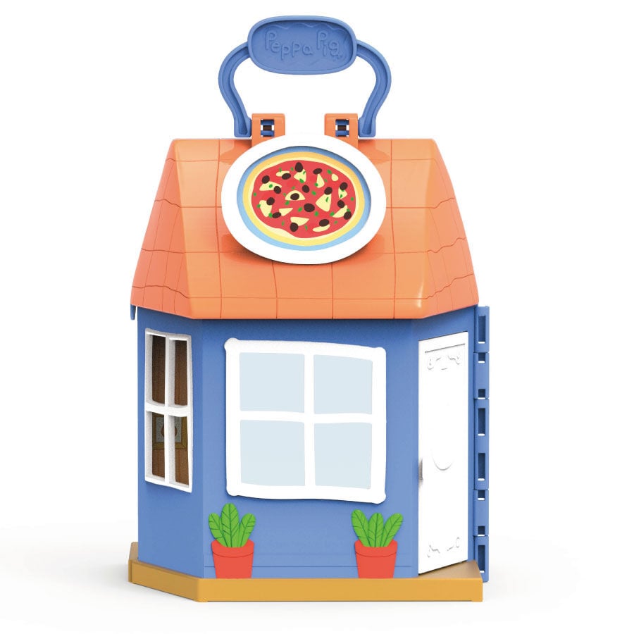Peppa pig pizzeria playset hotsell
