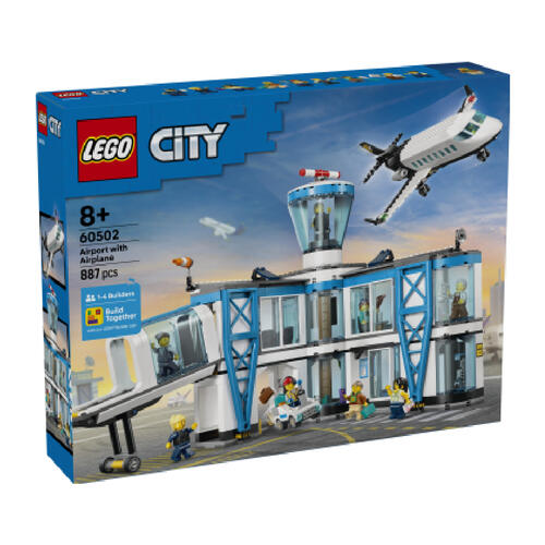 LEGO樂高城市系列 機場與飛機 60502