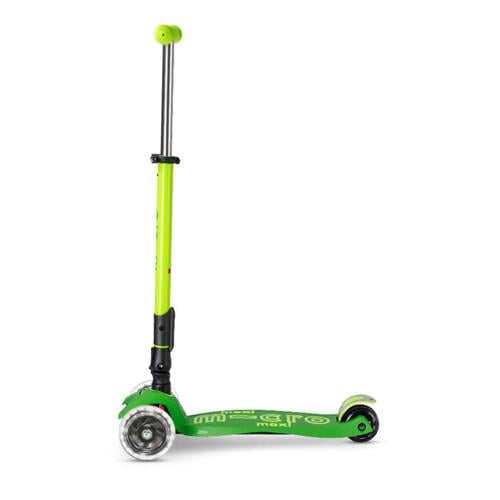 Micro Mobility 霓虹系列 摺合中童滑板車 鸚鵡綠色