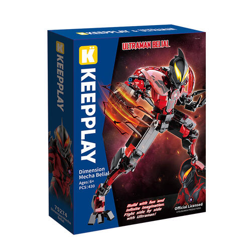 Qman Keepplay 超人貝利亞次元機甲