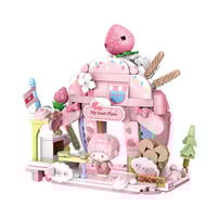 Qman Keepplay My Sweet Piano Strawberry Cake Shop