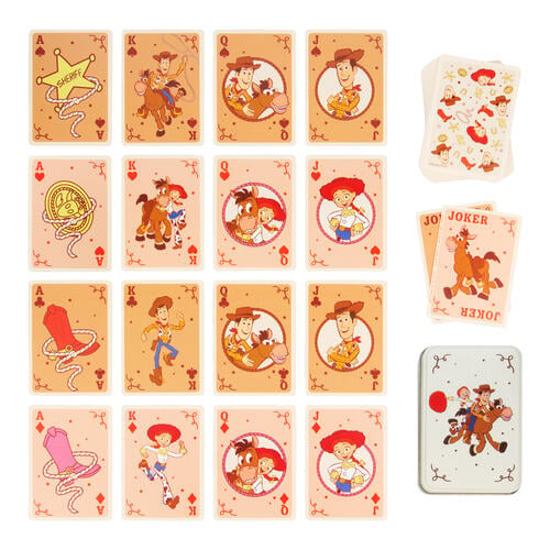 Toy Story反斗奇兵 牛仔主題金屬盒撲克牌