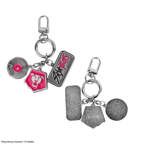 KPop Demon Hunters Saja Boys Charm Keychain
