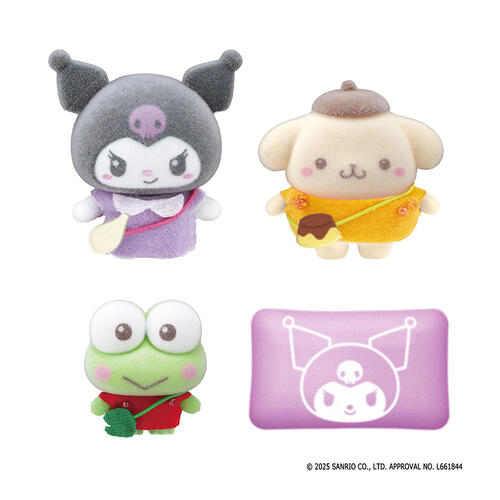 Sanrio三麗鷗 迷你朋友仔套裝Kuromi & Pompompurin