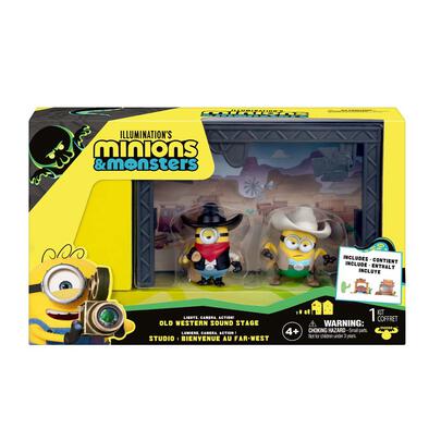  Minions迷你兵團3 迷你公仔故事套裝2件裝 - 牛仔對決
