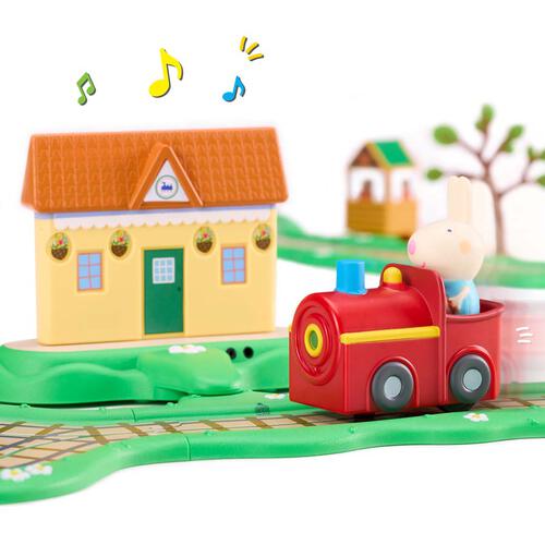 Peppa Pig Whizz-Around - Clickety Clack Train Set