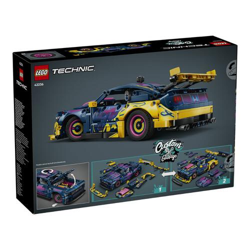 LEGO Technic Custom Garage Ford Mustang GT Car