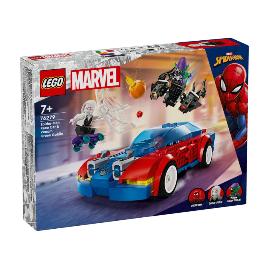 LEGO Marvel Super Heroes Spider Man Racecar Venom Green Goblin 76279 Toys R Us Hong Kong Official Website