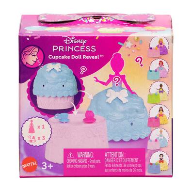  Disney Princess迪士尼公主 紙杯蛋糕 - 盲盒 (單件裝)
