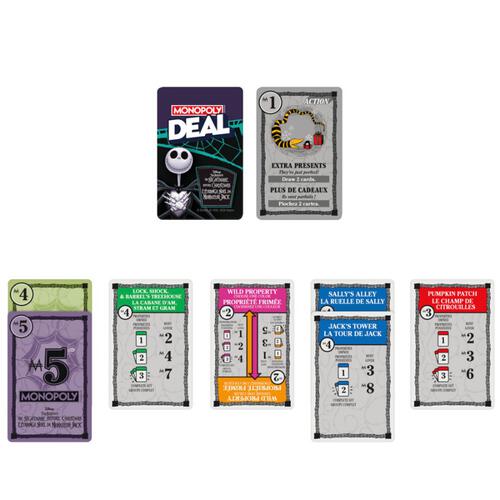Monopoly Deal: Tim Burton's the Nightmare Before Christmas