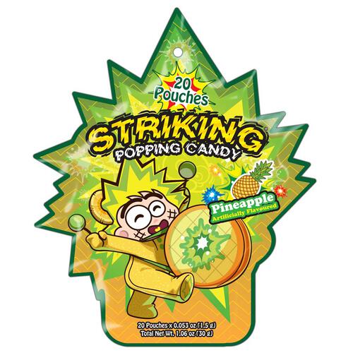 Striking索勁 爆炸糖 - 菠蘿味