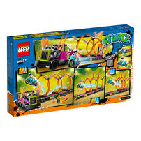 LEGO樂高城市系列 特技卡車和火圈挑戰 60357