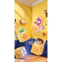 GOLDLOK Disney Pixar Toy Story Crazy Pop Keycap Keychain - Blind Box (1 Pc)