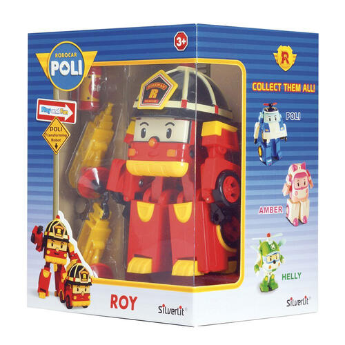 Robocar Poli Transformig Robot   With Lighting - Roy
