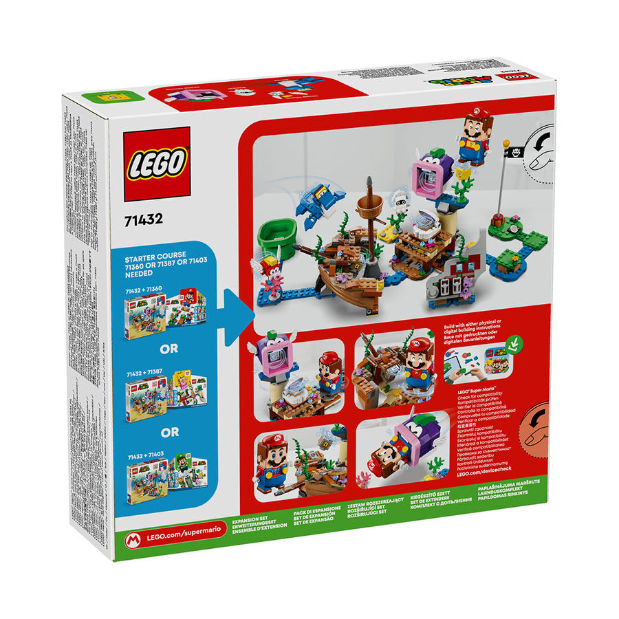 Super mario lego expansion set instructions best sale