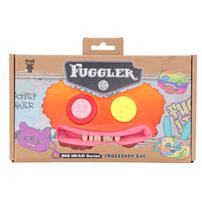 Fuggler 萌牙怪獸斜包大頭系列之臭臉怪（扎染橙色）