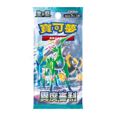 Pokemon寶可夢 集換式卡牌遊戲 朱&紫 擴充包SV5MF 異度審判 (原盒30包)