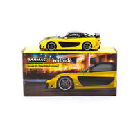  Tarmac Works 車仔 1/64 萬事得 Rx-7 Veilside Fortune7 Yellow / Black - GLOBAL64