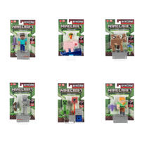  Minecraft創世神 3.25吋核心人偶系列 - 隨機發貨 (單件裝)