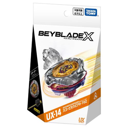 Beyblade爆旋陀螺 X UX-14 天蠍長矛 0-70Z