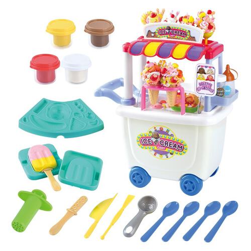 Playgo  Dough Ice Cream Cart Playset