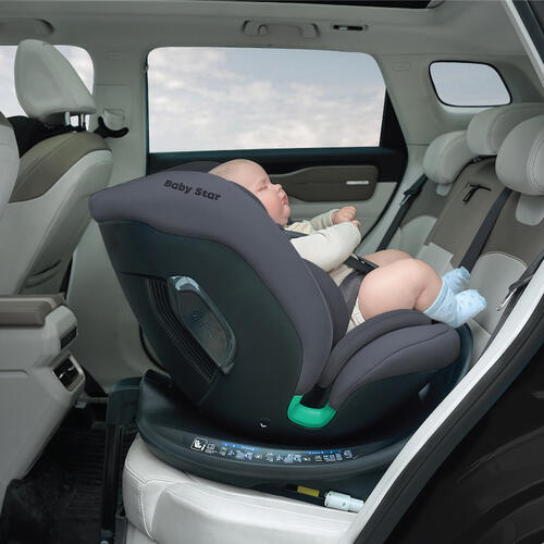 Baby Star Sedona 360 i-Size ISOFIX Convertible Car Seat &ndash; Steel