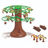 playpop Tumblin Pandas & Monkey Flip Family Game playset