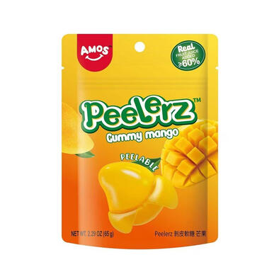 Amos 剝皮芒果造型果汁軟糖 (65g)