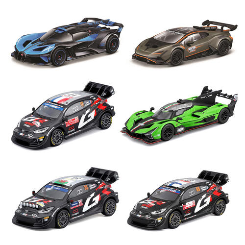 Bburago比美高 1:32 賽車版合金車 - 隨機發貨