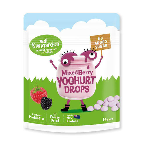 Kiwi Garden 無糖雜莓乳酪粒