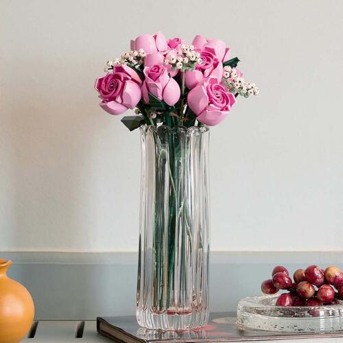 LEGO Botanicals 粉紅玫瑰花束 10374