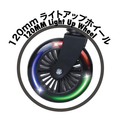 閃光輪滑板車 (黑色)