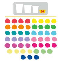 Play-Doh Rainbow Favors 50 Pack