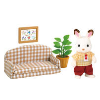 Sylvanian Families森林家族 朱古力兔爸爸與家具