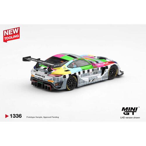 (網店預購) MINI GT Mercedes-AMG GT3 #888 Mercedes-AMG Team GMR Meguiar&acute;s Bathurst 12 Hour 2025/ Blister Packaging (預計2026年11月發貨)