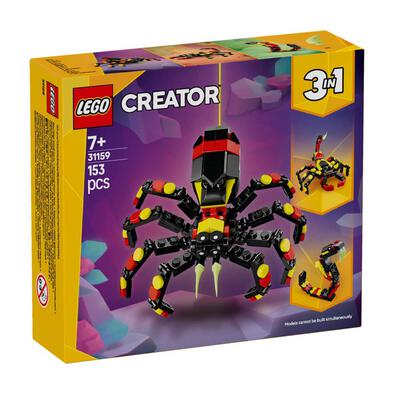LEGO Creator 3 in 1 Wild Animals: Surprising Spider 31159