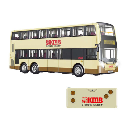 Konsept Mini X Kmb 1:100 迷你遙控九巴E500雙層巴士 (金色)