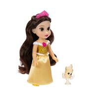 Disney Princess迪士尼公主 6吋貝兒迷你玩偶與盧米亞公仔