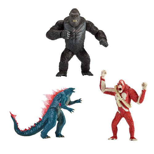 Godzilla vs Kong 2 - 7" Battle Roar Deluxe Elec. Fig - Assorted
