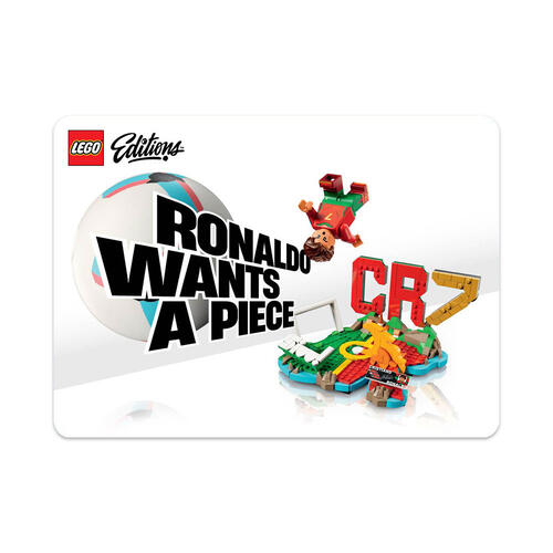 (網店預購) LEGO Editions Sports Cristiano Ronaldo組合 (預計2026年5月發貨)