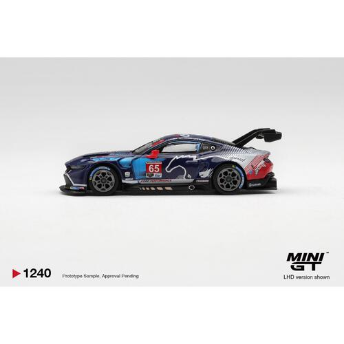 (網店預購) MINI GT Ford Mustang Gt3 #65 Ford Multimatic Motorsports 2025 Imsa Daytona 24 Hrs Winner/ Blister Packaging (預計2026年9月發貨)