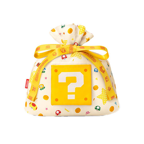 Nintendo Super Mario Wrapping x Reusable Bag (Question Block) - Small Size