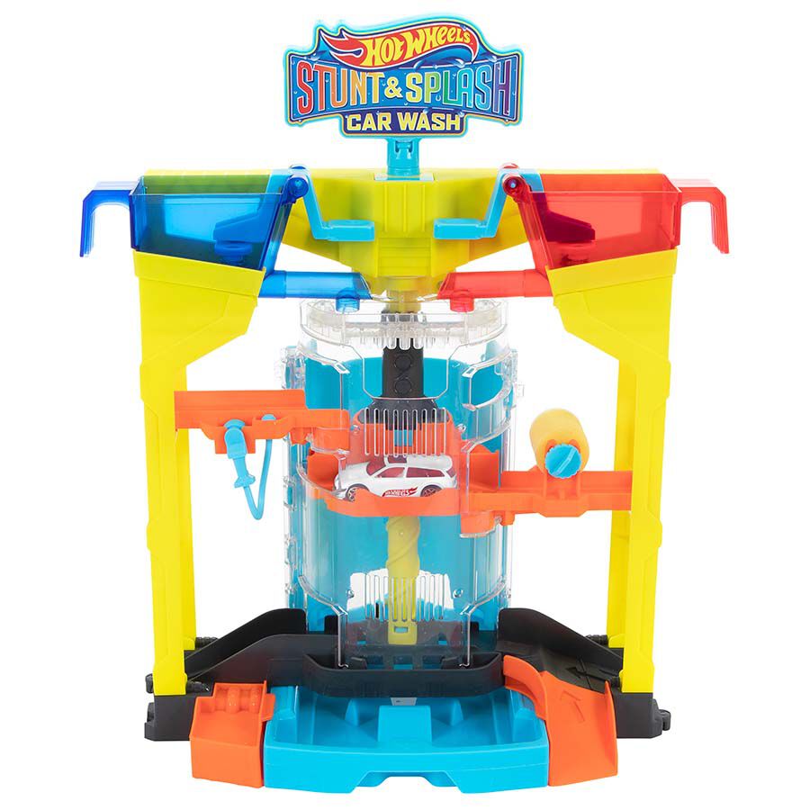 Hot wheels clearance toy car wash