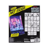 Crayola Art with Edge K-Pop Demon Hunters, 28 Coloring Pages
